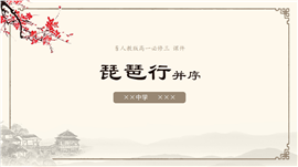 高中语文人教版高一必修《琵琶行并序》PPT课件