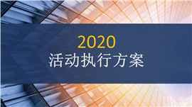 商务活动执行方案ppt模板