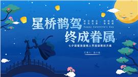 传统节日七夕爱情甜蜜浪漫情人节告白活动策划方案ppt模板