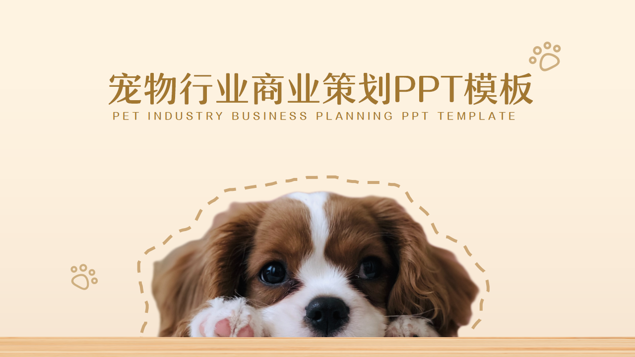 宠物行业宠物医院商业策划ppt模板