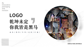 简约年终总结汇报PPT模板