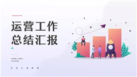 商务风业务运营年终总结汇报PPT模板