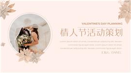 情人节表白活动策划ppt模板
