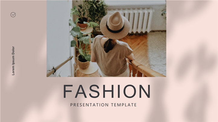 时尚杂志风品牌风采品牌宣传ppt模板