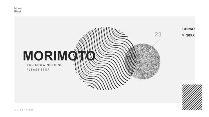 现代抽象艺术风格设计工作室展示ppt模板