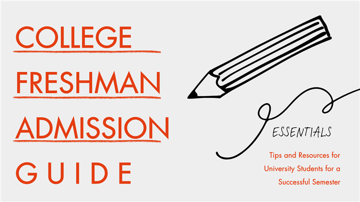 简约活力视觉风格大学新生入学指南ppt模板