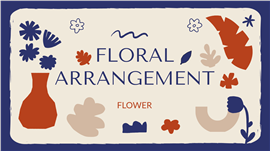 复古创意插花美学空间ppt模板