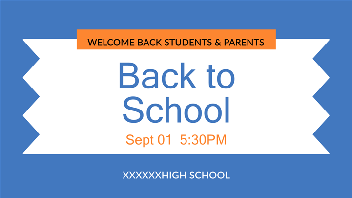 简约活力校园风新学期家长会ppt模板