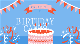 可爱卡通插画风生日派对活动策划ppt模板