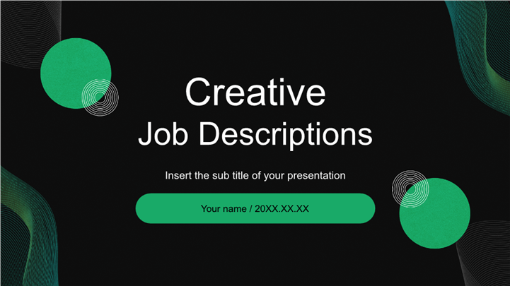 极简创意科技公司招聘介绍PPT模板