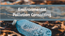 生态环境污染治理环保宣传教育ppt模板