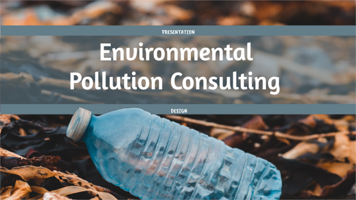 生态环境污染治理环保宣传教育ppt模板