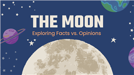 深蓝卡通宇宙星空天文科普教学PPT模板