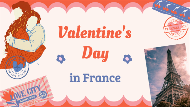 2026情人节法式浪漫约会活动策划ppt模板