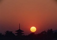 夕阳图片