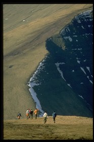 原野滑坡风景图片