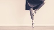 芭蕾舞腿部特写图片