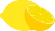 绘画柠檬黄色图片