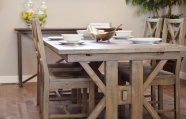 餐厅木桌椅图片