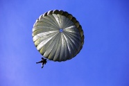 高空跳伞图片