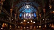 蒙特利尔教堂内景图片