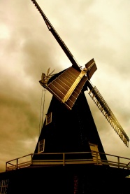 荷兰风车高清图片