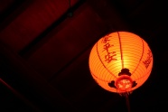 春节大红灯笼图片