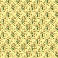 黄色淡雅花卉背景图片