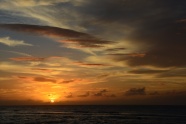 夏威夷黄昏美景图片