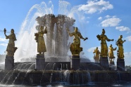 俄罗斯大型喷泉图片
