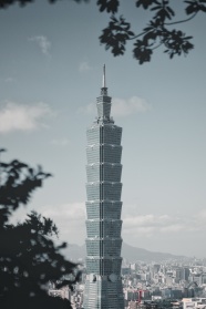 台北101摩天大楼图片