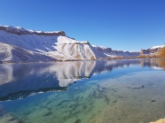 清澈湖水图片