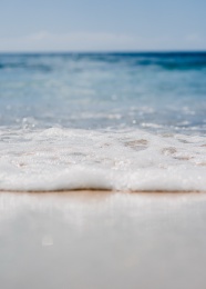 海边浪花风景图片