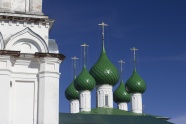 俄罗斯教堂顶部图片