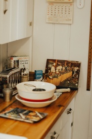 厨房料理台厨具图片