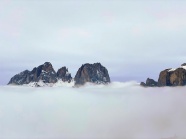 高山云海自然风景照片