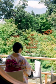 日本和服美女背影图片