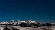 雪域高山星空图片