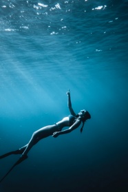 水下人体模特艺术写真图片