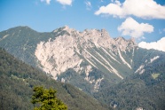 奥地利山脉景观图片