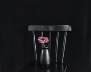 黑色花瓶椅子图片