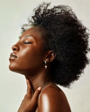 非洲黑人美女人体摄影图片