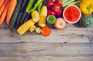 营养蔬菜水果背景图片