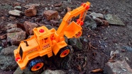 挖掘机玩具车图片