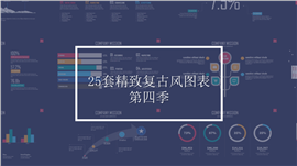 精彩配色PPT图表合集