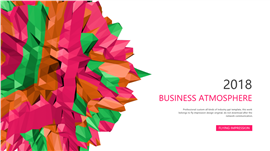 商务创意总结计划PPT模板