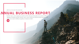 旅游策划与营销方案PPT模板