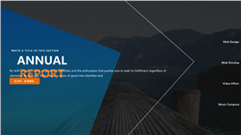 旅行商务主题PPT模板