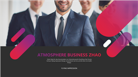 欧美商务风项目策划PPT模板