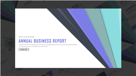 严谨商务风总结汇报PPT模板